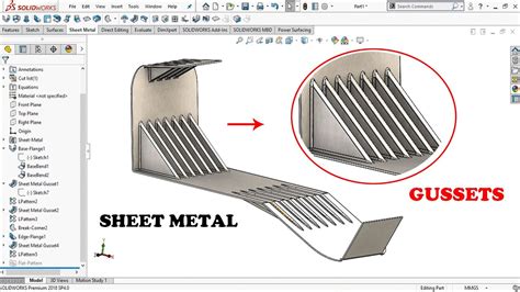 how to reinforce sheet metal|sheet metal gusset design guidelines.